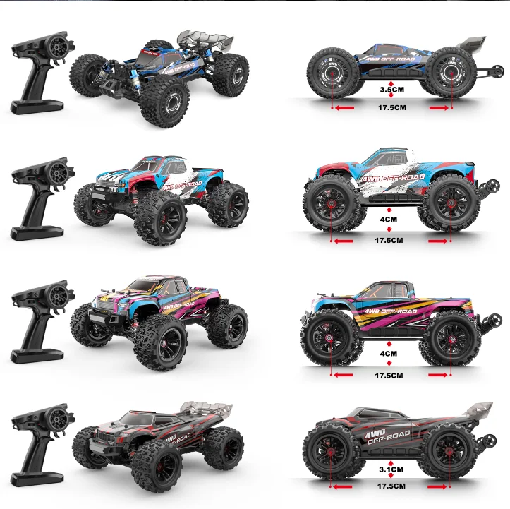 Multi-Function Lcd Controller 1/16 Rc Car Offroad MJX HYPER GO16208 Tamiya Rc Cars  Speed 45Km/H