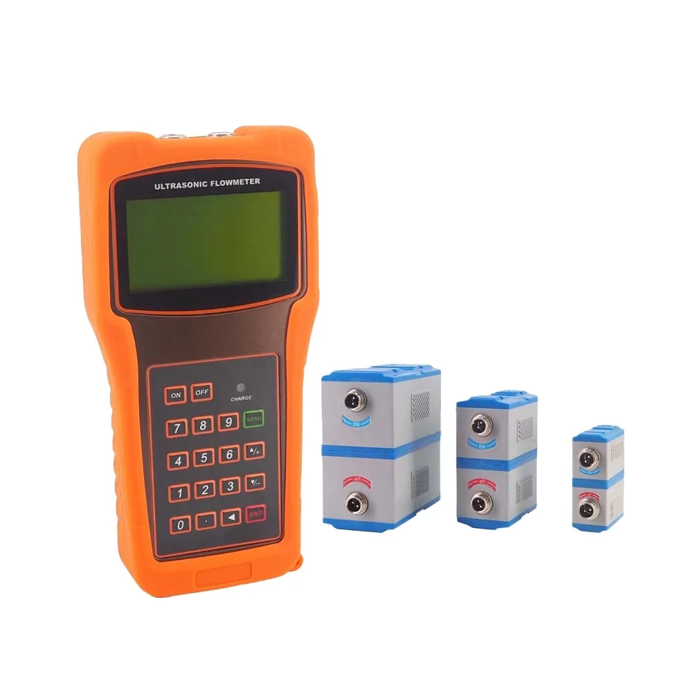 Aice Tech Portable Clamp-on Ultrasonic Gas Flow Meter Open Channel Flowmeter