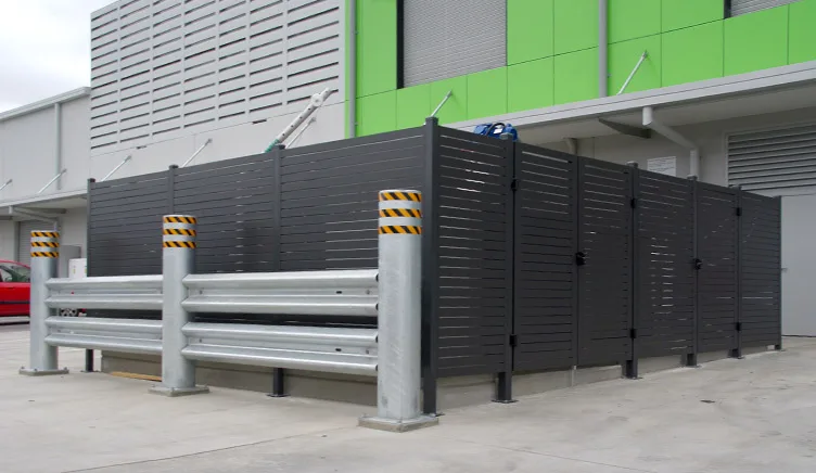 Factory aluminum fencing vertical slats/aluminum slat fence panels gates with good price
