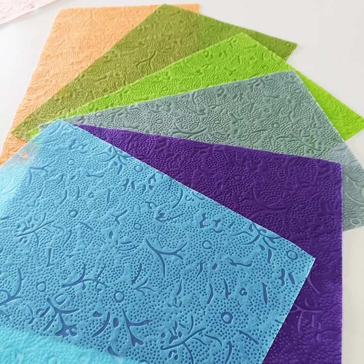 Embossed nonwoven pp spunbond embossed non woven gift packing fabric for bouquet