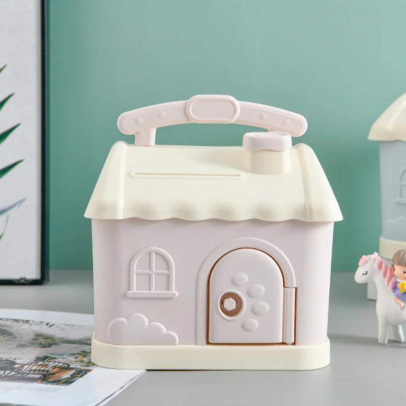 C239 Hot Sale Kids Gift Electronic Money Box Cash Saving Safe Deposit Atm Piggy Banks Lovely Children Password Lock Case