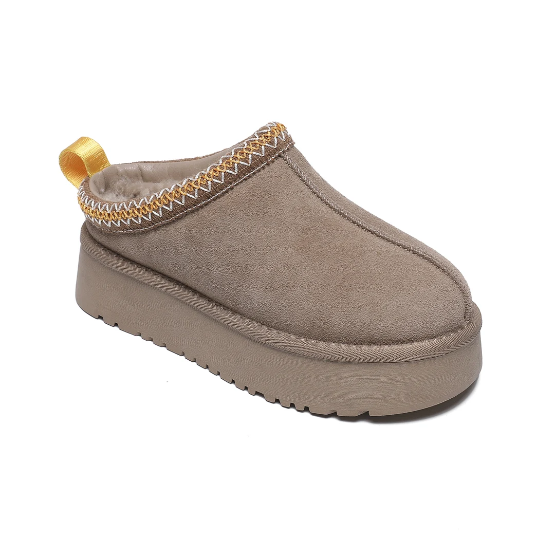 Women Fashion Snow Boots Highend Quality Luxury Original Trendy Winter Warm Plush Slippers