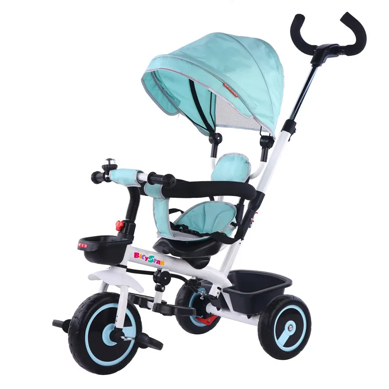 2023 High quality good price kids cycle/baby push bike no umbrella tricycle/baby tricycle 8088 toy trick EVA tire online