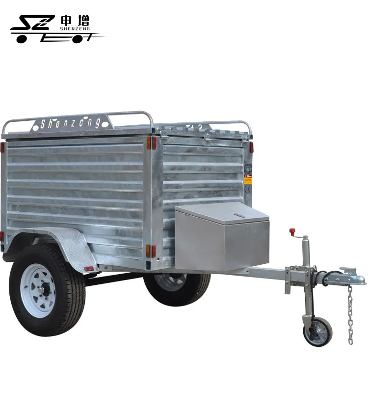 Truck Trailer Use and CE Certification Car Trailer Cart For Dog Transportation