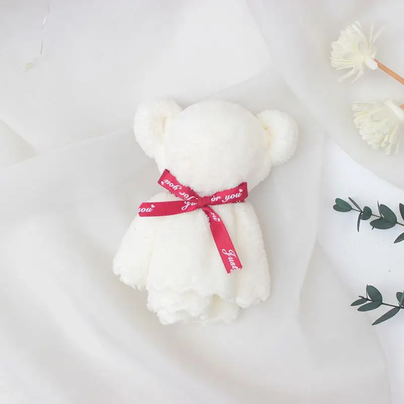New Popular  Bear Towel Gift, Shower Microfiber Soft Gift Sets Face Towels Water Bottle Sets