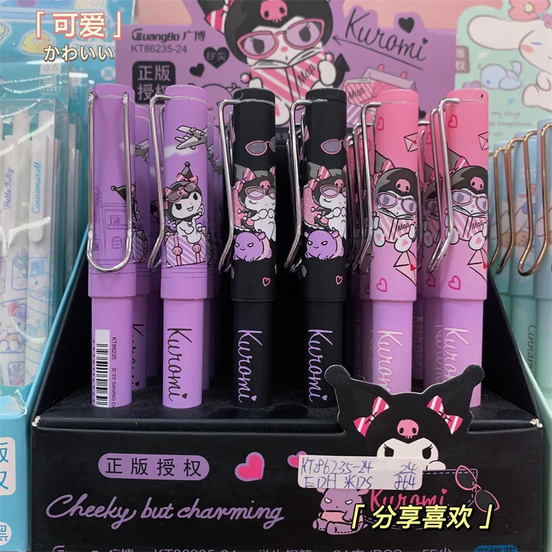 Cartoon creative fountain pen Zhengzi practice pen EF tip can change ink sac can wipe fountain pen