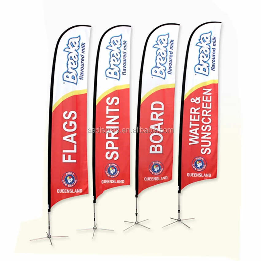 Custom printed cheap outdoor German hot sale flying knife banner flag  football flags and banners