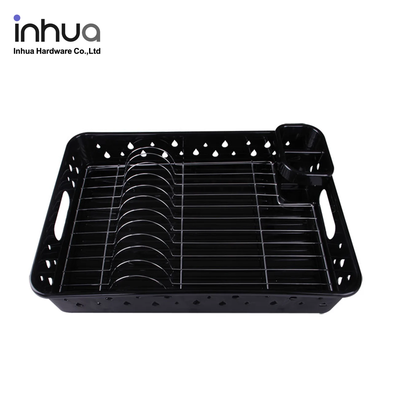 
Factory direct plastic dish rack double tiers drain storage rack dish drying rack for kitchen 