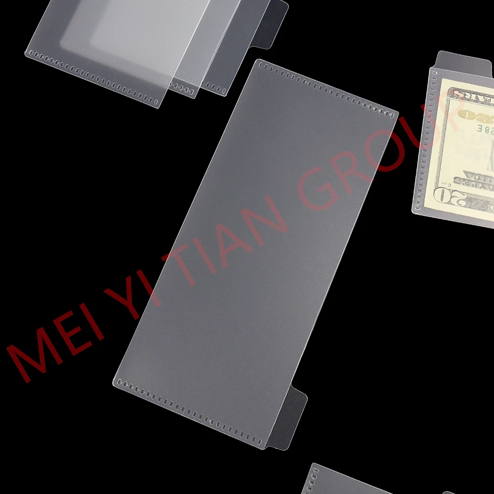 Cash Envelopes Frosted PP Budget Envelope Budgeting System Wallet Pocket Index Dividers Money Bill Protectors Sheet Organizers