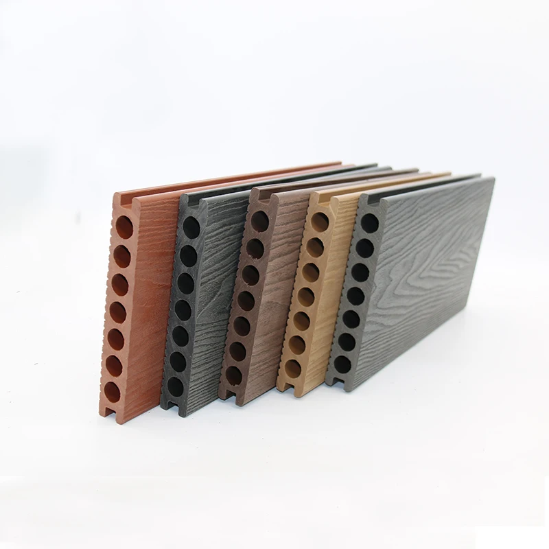 Price 3D Embossing Solid Outdoor Swimming Pool Anti-Slip/UV Wood Plastic Boards WPC Flooring Composite Decking