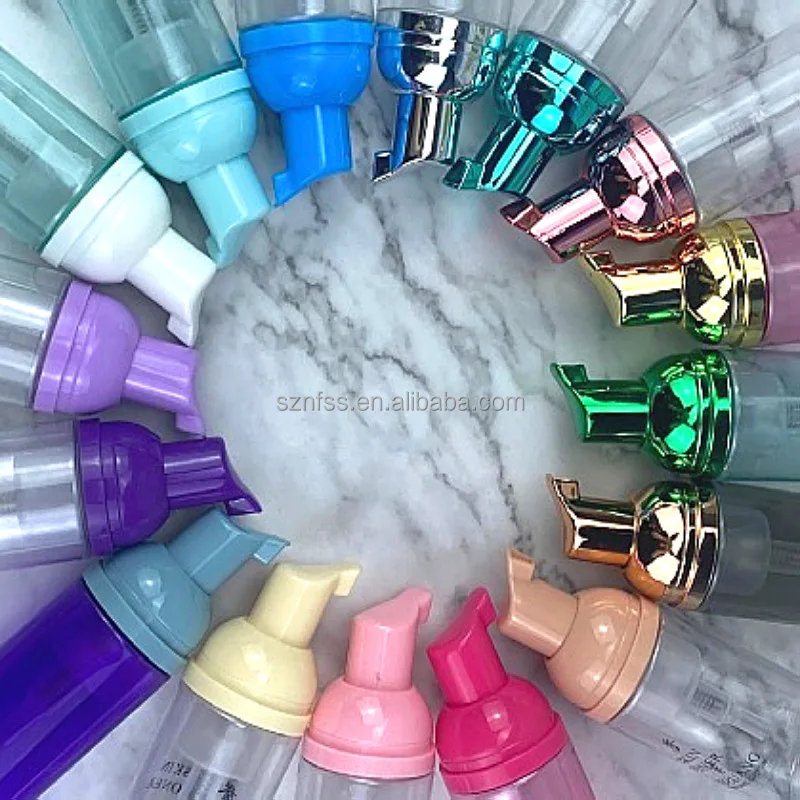 L Dispenser Hand Soap Cleanser 30 50 100 200Ml 60ml Plastic Lash Roller Water Foaming Mousse Bottle Pet Silver Foam Pump Bottle