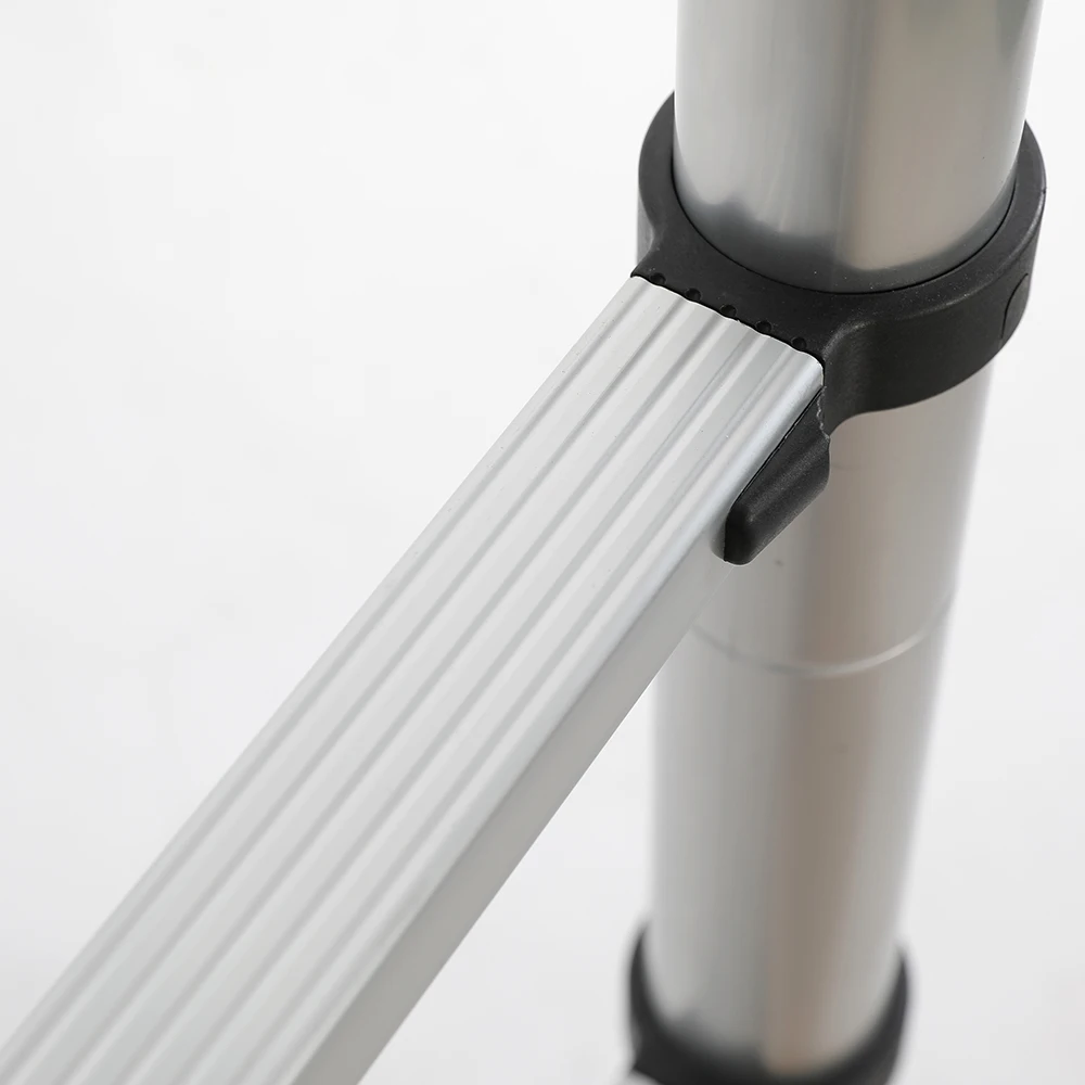 3.8m Multi Purpose Extension Retractable Loft Folding Step Telescopic Ladder