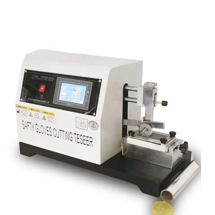 EN388 ISO20344  Protective gloves cutting testing machine SAFTY GLOVES CUTTING TESTER