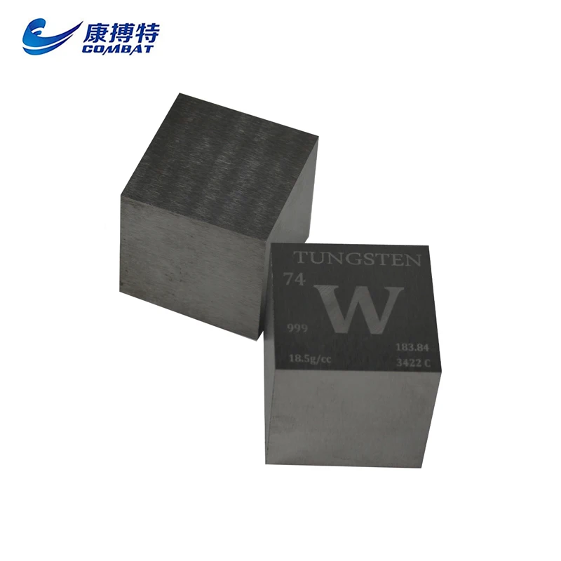 
WNiFe alloy heavy alloy tungsten cube 