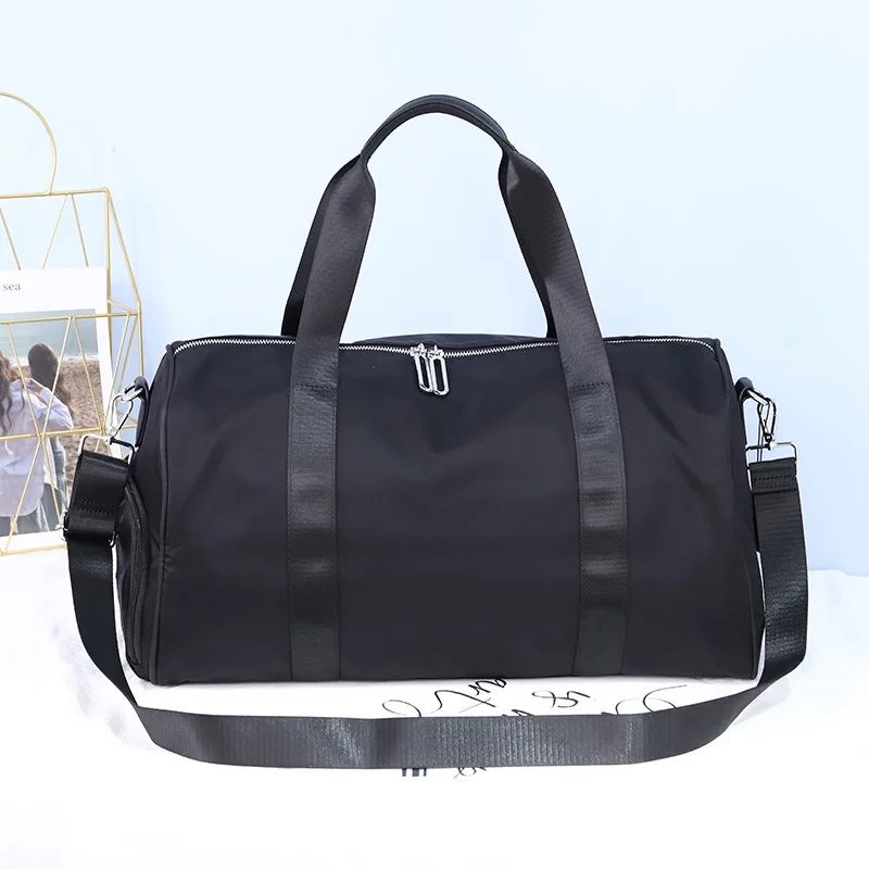 Customized Logo Large Capacity Pink Duffle Bags Gym Man Women Waterproof Sports Travel Bag Small Duffel Bag