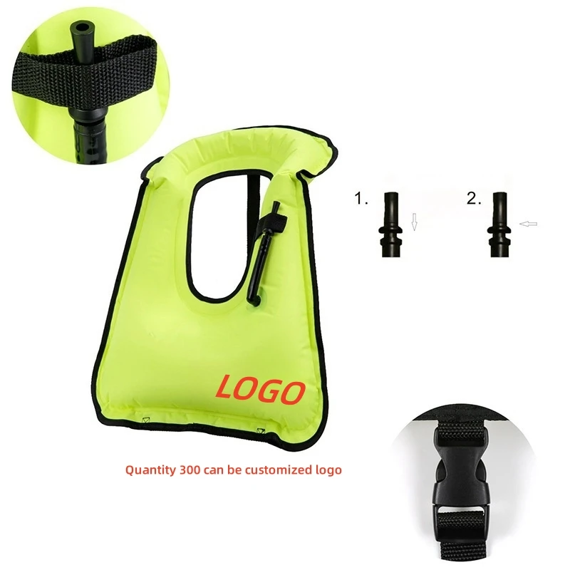 Yoris Swimming Life Vest Waterproof Portable Inflatable Kids Life Jacket For Water Sport