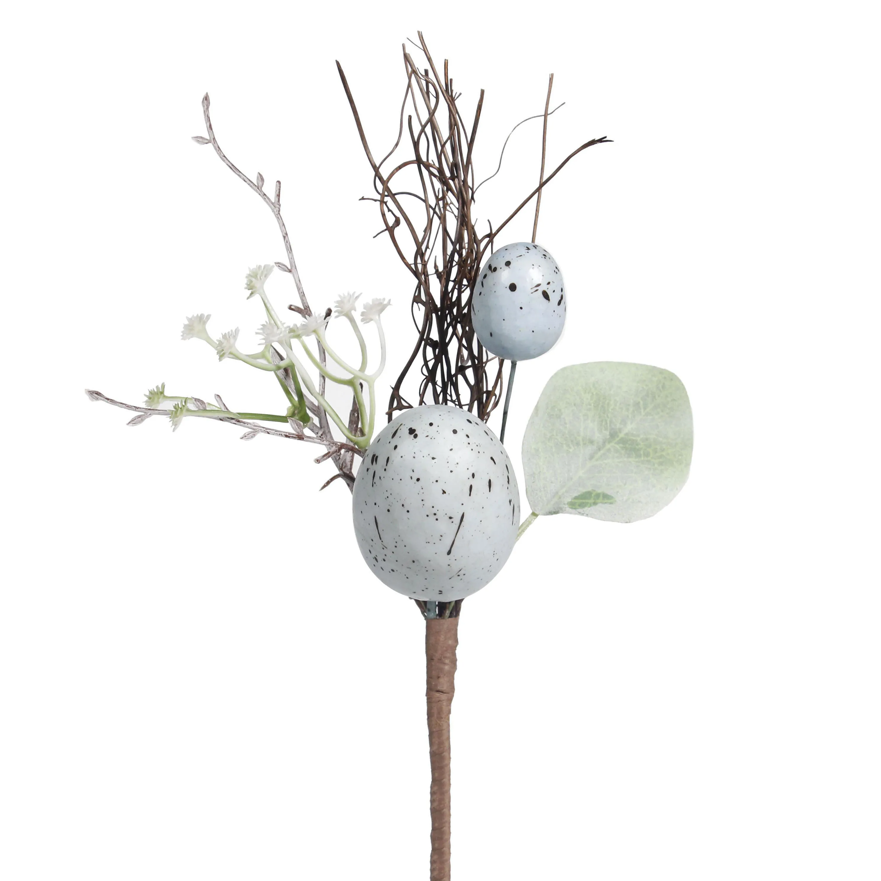 Wholesale Easter Egg Spring Tree Branches Flower Arrangement Ornament Foam Painting Field Eggs Party Home Living Room Decor