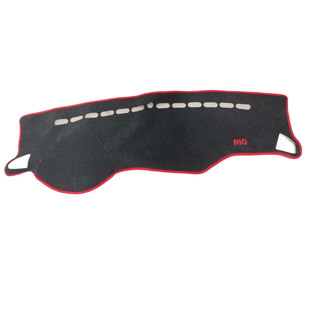 High Quality Car Accessories Interior Dashboard Mat Protection Pad Car Dashboard Cover Use For RIO 2 2005-2011