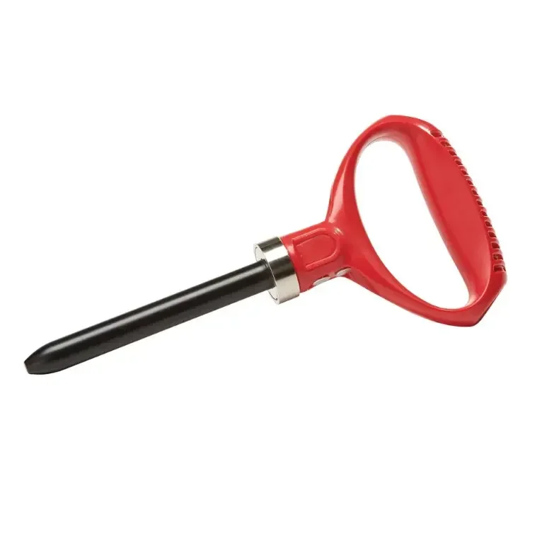 Customized carbon steel Auto-Locking Magnetic Hitch Pin  Strong Heavy Duty Magnet Trailer Gate Pin for Mowers  Lawn Tractors