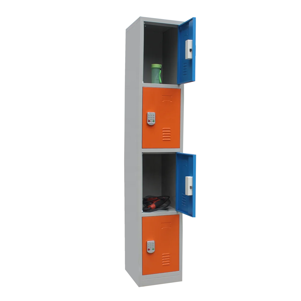 High Quality Almari Cabinet Folding 4 Doors Staff Clothes Wardrobe With Best Price