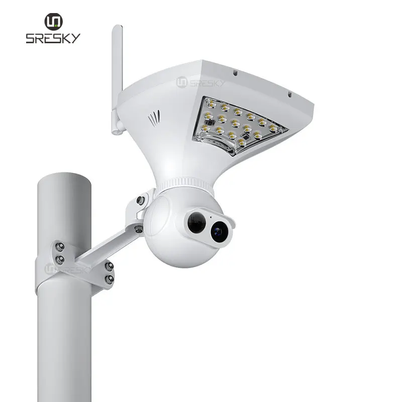 outdoor wifi ip solar camera exterior wall solar camera  with recorder for shop