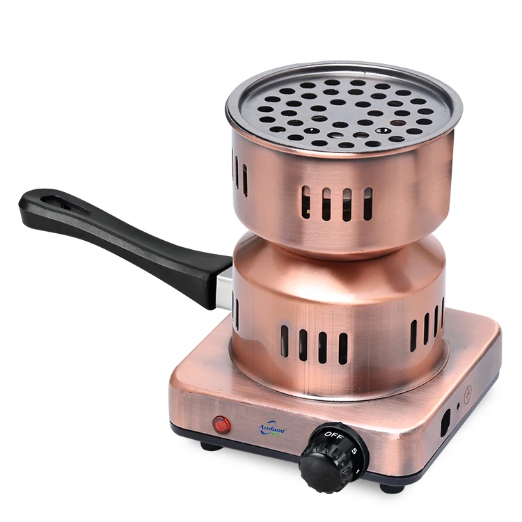 Andong Black Bull Coco Charcoal Burner Coconut Hookah Coal heater  Electric Shisha Starter Hot Plate Stove