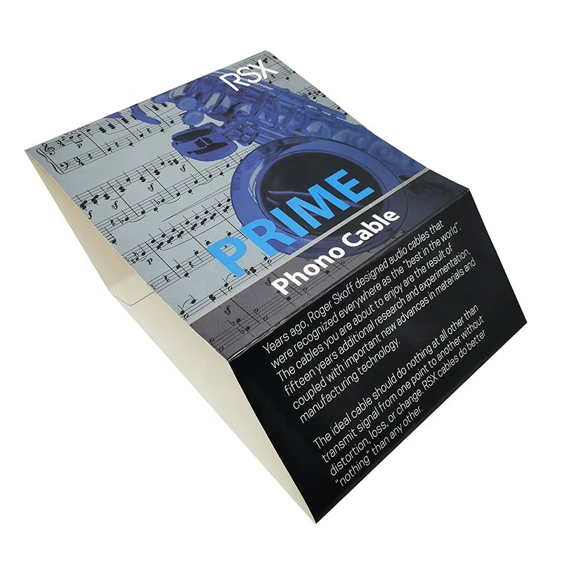 High Quality Piano Music Book Packing Accessories Custom Logo Printing Packaging Sleeve For Product