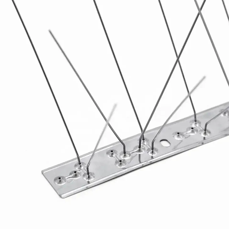Birds Scare Fly Away Easy Fixing SS304 Stainless Bird Spikes
