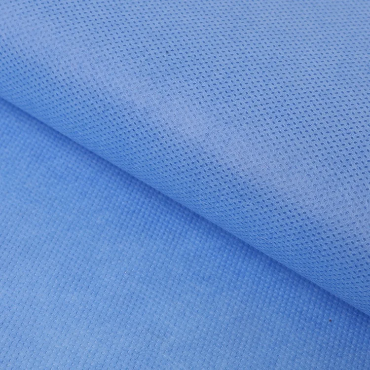 PP Spunbond Nonwoven Blue 1.6m SMS Polypropylene Non Woven Fabric
