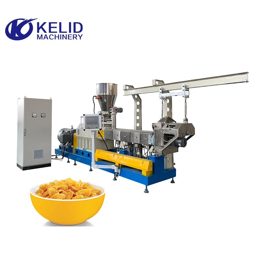 Breakfast Cereals Corn Flakes Making Machine