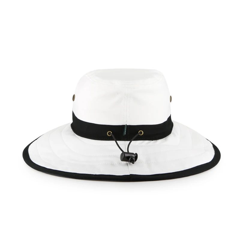 Adjustable Wide Brim Bucket Cap, Custom Bucket Hat