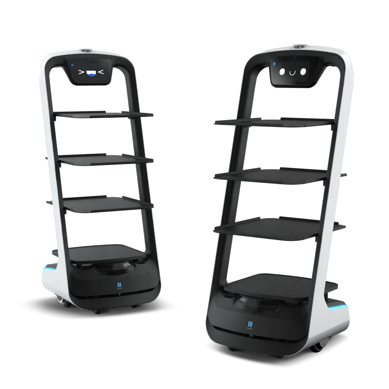 Pizza delivery robotics machine remote control fast food delivery robot for restaurant and coffee shop