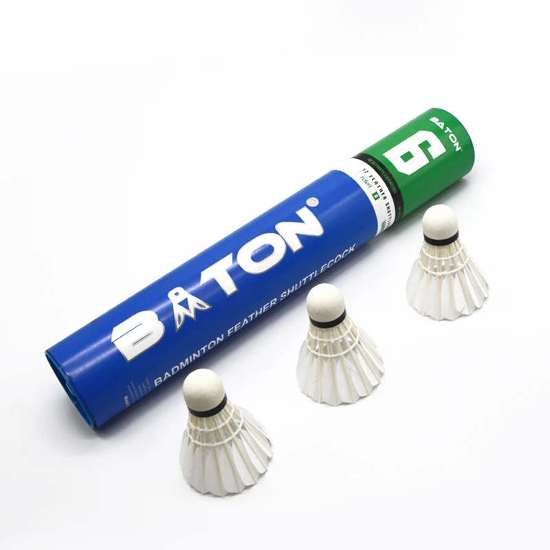 Super Quality Goose Feather Baton Sports Philippines Malaysia Asia Badminton Shuttlecock