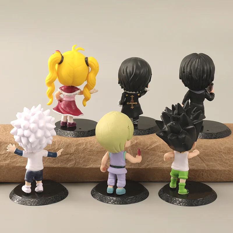 High Quality New Anime HUNTER X HUNTER Pvc Action Figures Set Model Toy