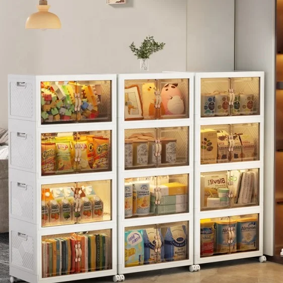 Household Plastic Clothes Shoe Food Toy Storage Containers Clear Plastic Storage Organizer Container Bins