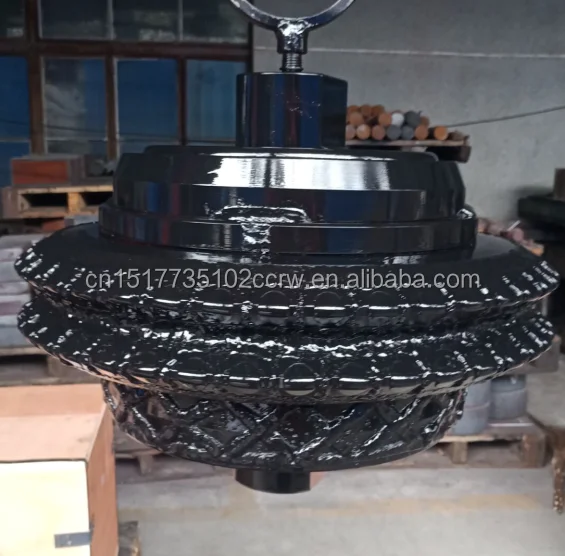 High quality Engineering Alloy steel + Tungsten carbide material Shield Driven Disc Cutter tool Size Customized TBM disc cutter