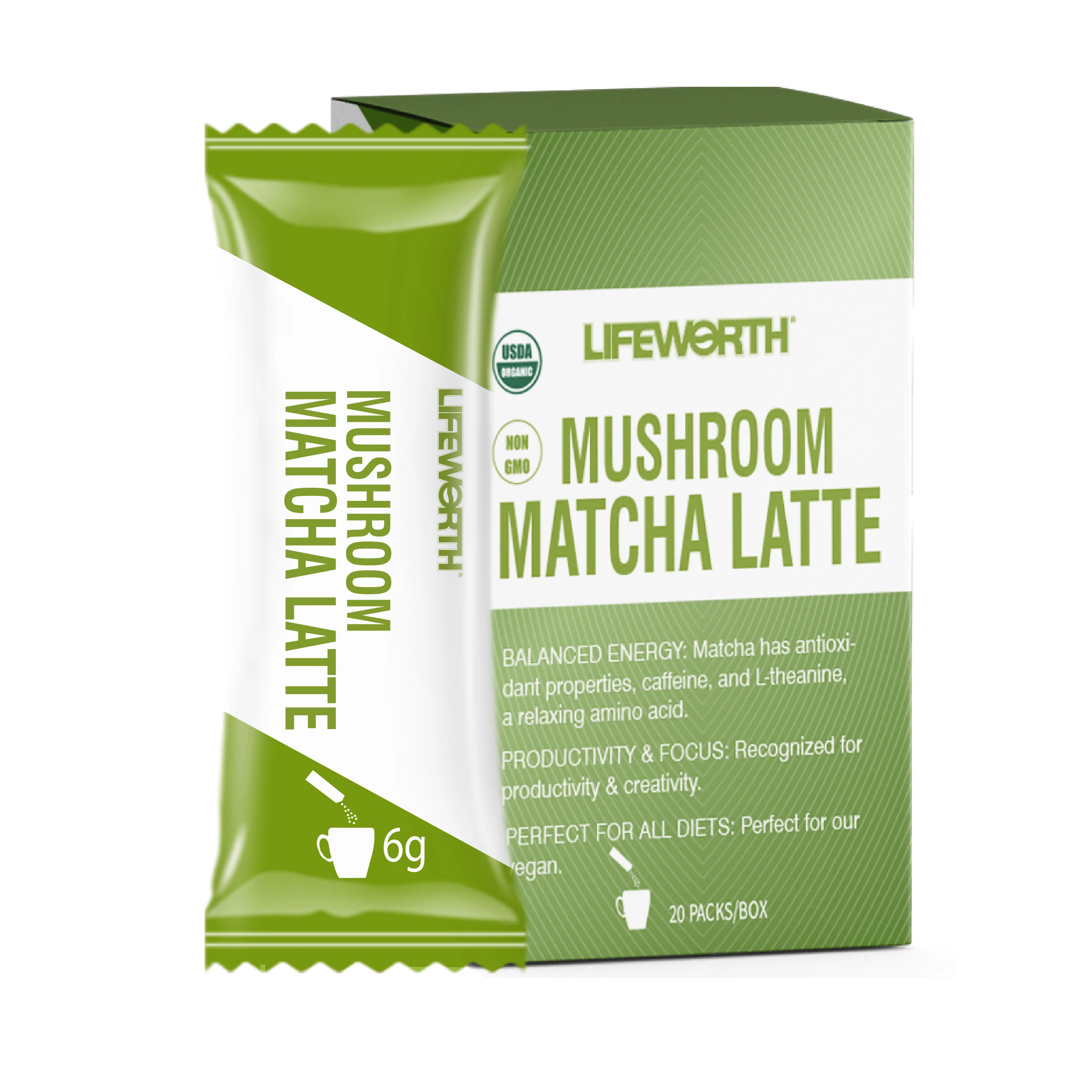 Lifeworth instant chai latte tea powder
