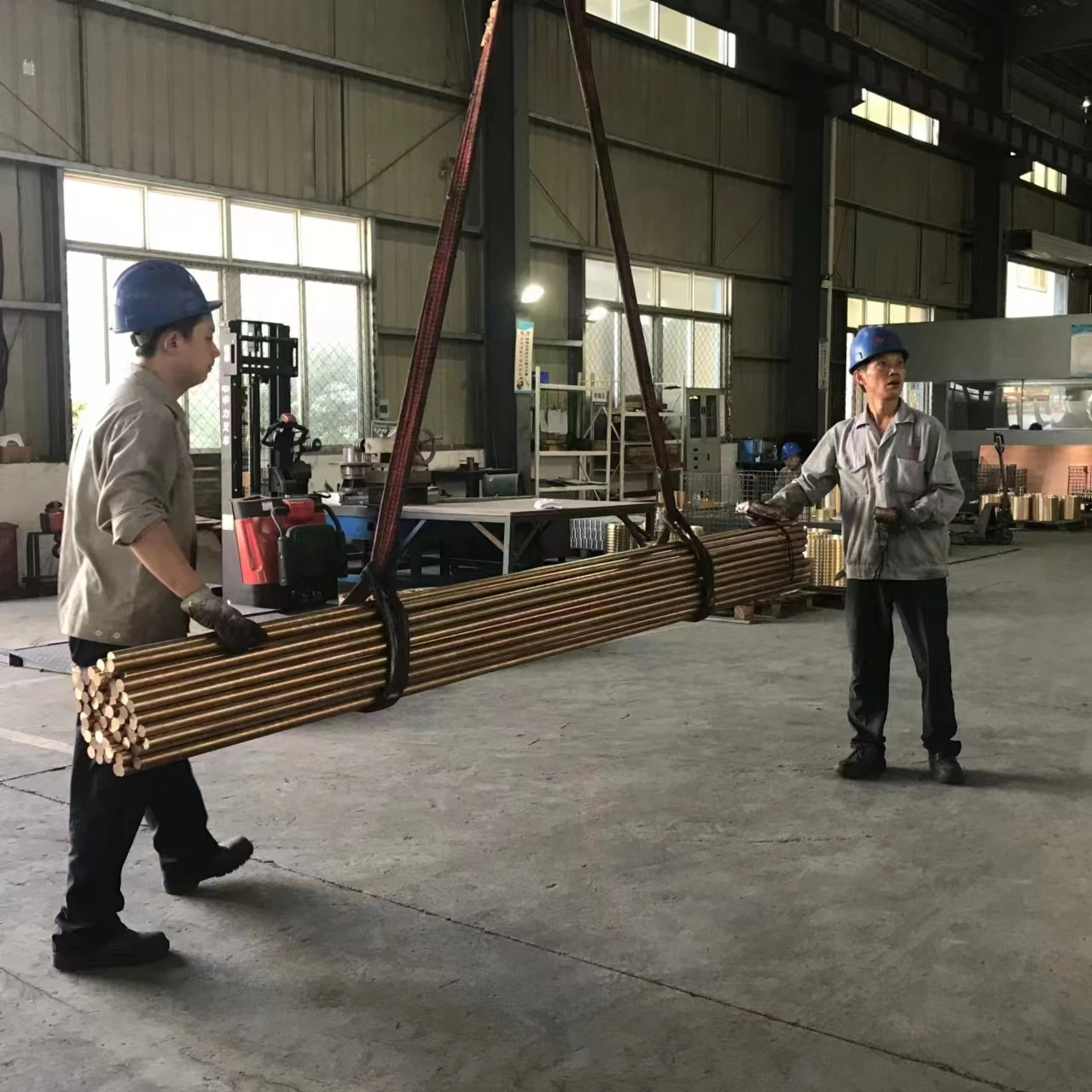 OEM Customized  Turning Machined Brass Bush Electric Motor Shaft Sleeve Flanged Bushing