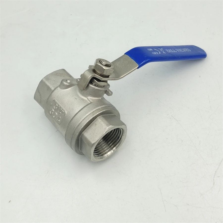 SS304 1 Inch Premium Stainless Steel Full Port Forged Heavy Duty NPT 1000 WOG Ball Valve