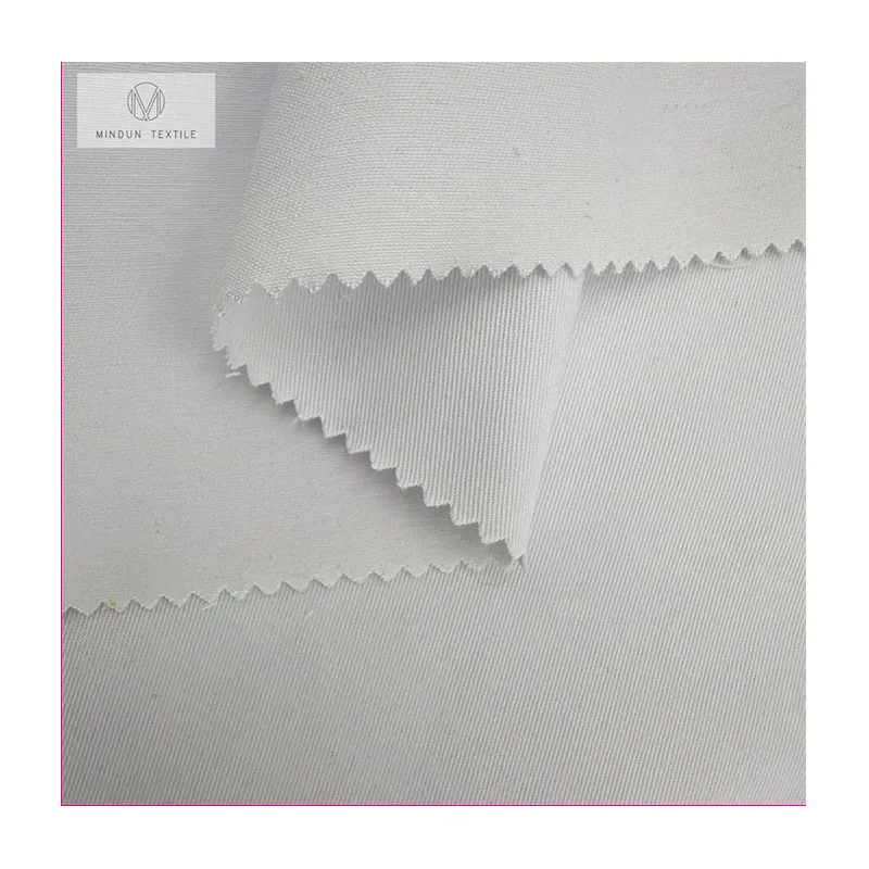 Mindun Textile Manufacturers Blue Continuous Reactive Dyeing 100% Cotton Twill Workwear Uniform Fabric