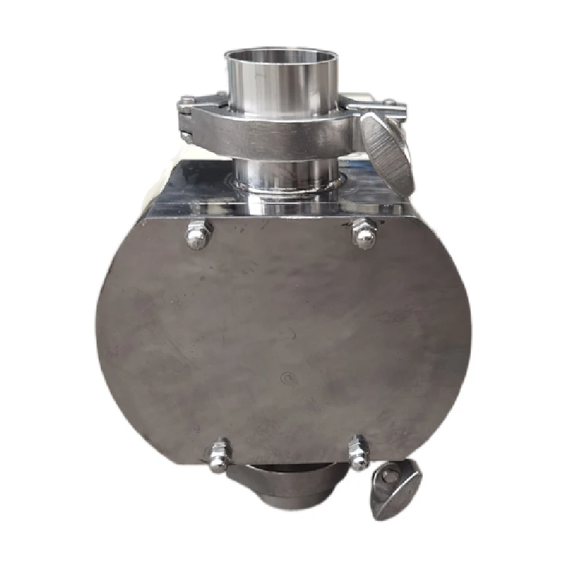 For chocolate/yogurt/cream/honey/milk/jam rotary cam rotor pump