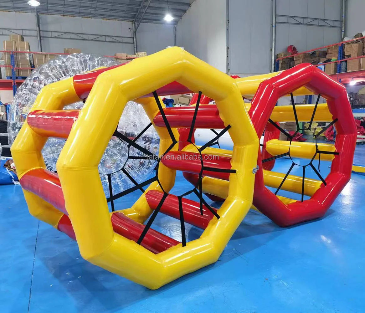 Wonder inflatable water wheel roller water walking roller toys