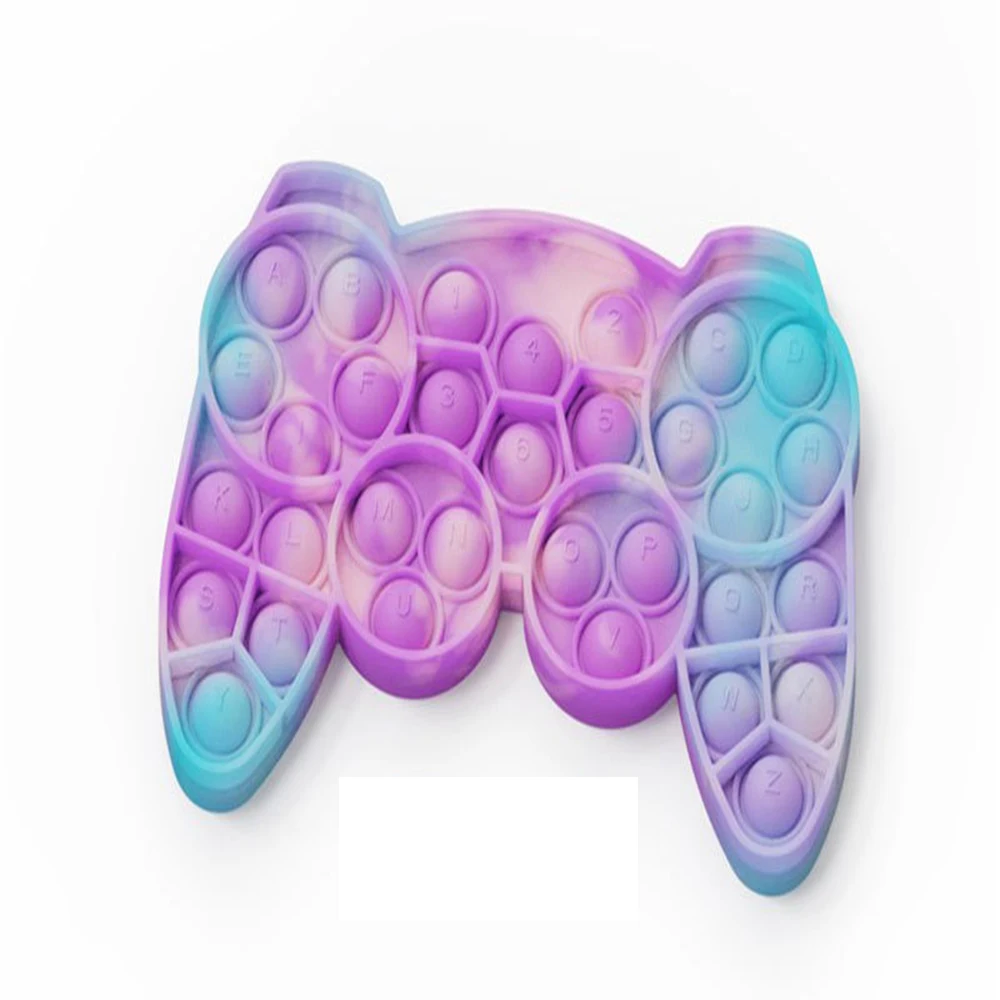 2021 Fidget Pop Toy Tie Dye Popper Poop Figet get Pot Po Pops Poppop  Tous  toy for kids and adults