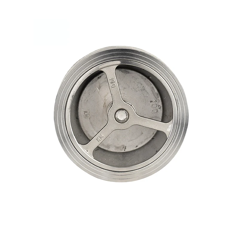 Stainless Steel Flange H71X Non-return Wafer Type Check Valve Manual Single Disc Swing Check Valve