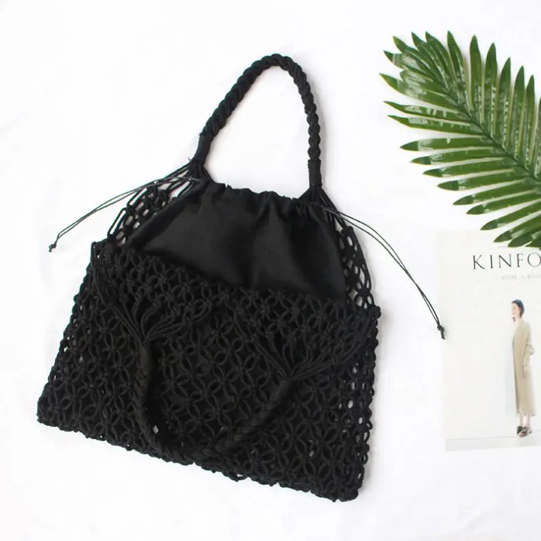 trendy fashion handbags natural women hand bags grass and straw beach bag with round handle