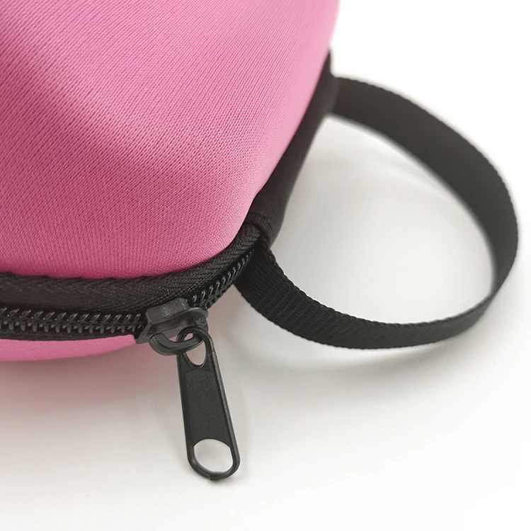 Custom Hard Shell Small EVA Case EVA Zipper Bag Hard microphone travel Case For Wireless Microphone