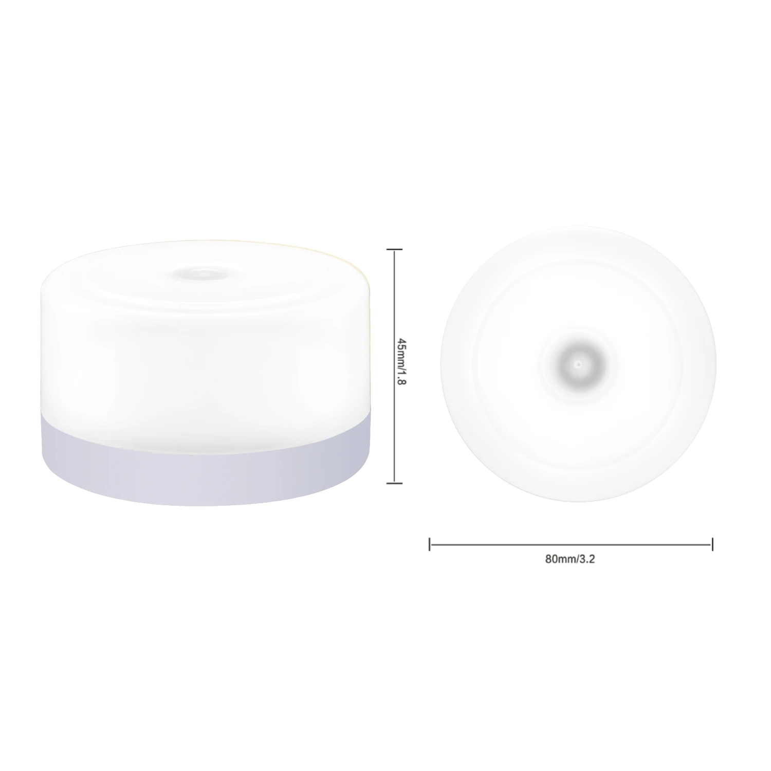 LED USB Rechargeable Wireless Touch Switch Nursery Dimmable Cute Portable Smart Mini Soft Night lights for Baby