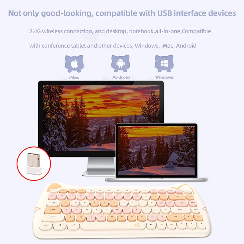 mini one handed gaming computer purry cat retro wireless hp mechanical ergonomic keyboard and mouse and keyboard gaming sets
