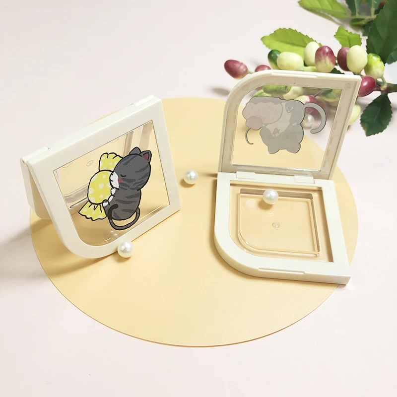 New baked blusher case empty powder component powder makeup compact