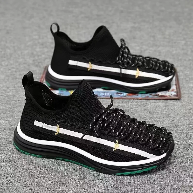 Wholesale Best Selling Men High Quality Breathable Skateboard Shoes Stock Cheap Price Fashion fly knit Skateboard Shoes